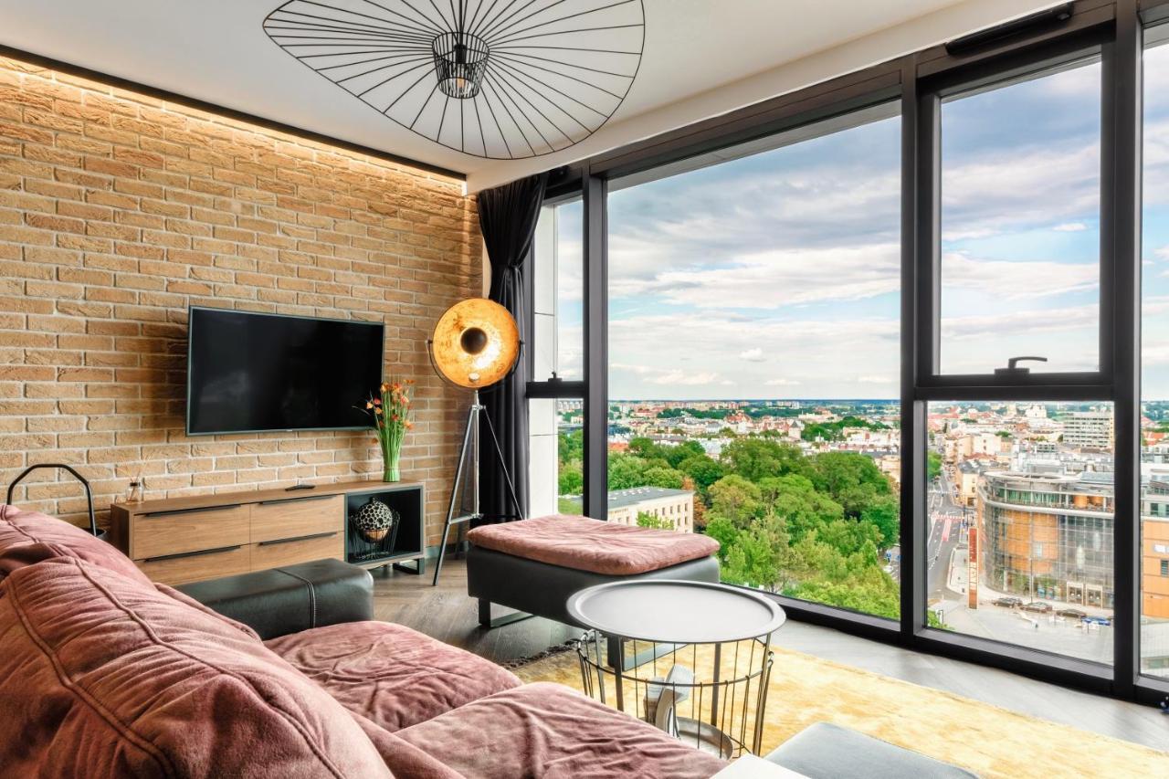 Skyview Suite - Niepowtarzalny Widok I Basen Lublin Dış mekan fotoğraf