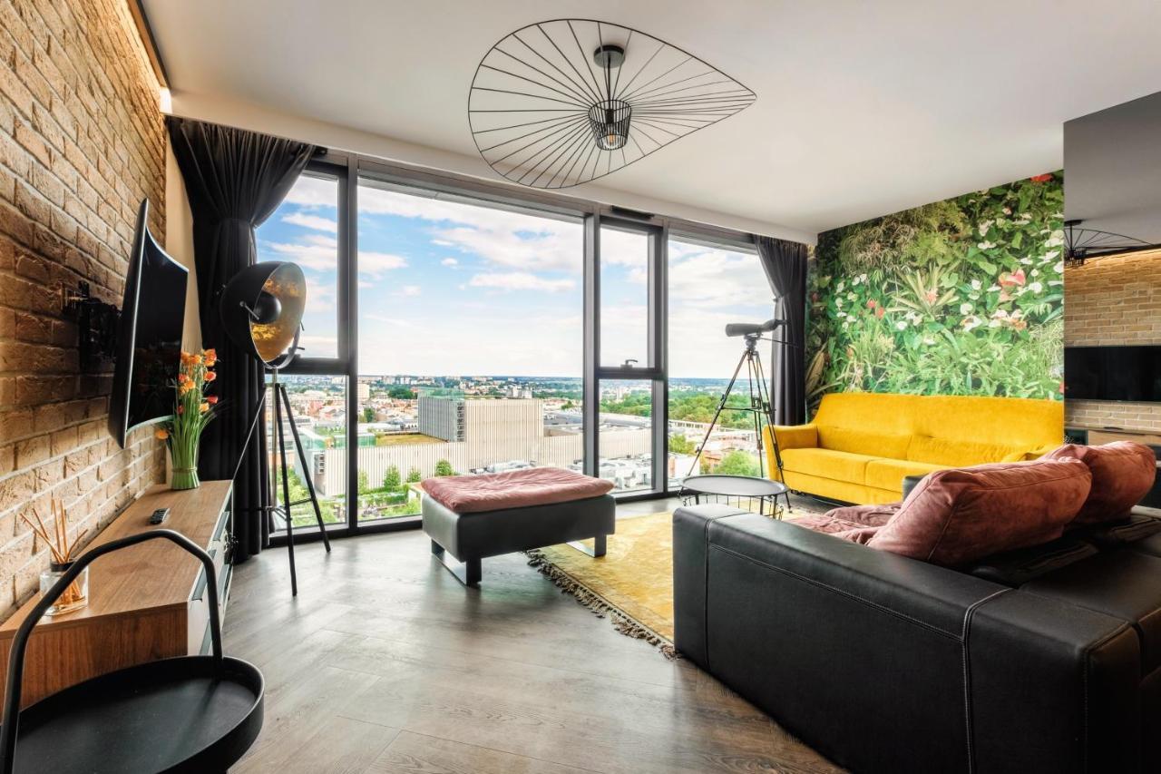 Skyview Suite - Niepowtarzalny Widok I Basen Lublin Dış mekan fotoğraf
